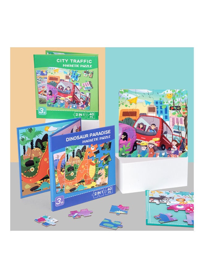 NIBEMINENT Cartoon Jigsaw Puzzle Early Educational Toy - Image 2