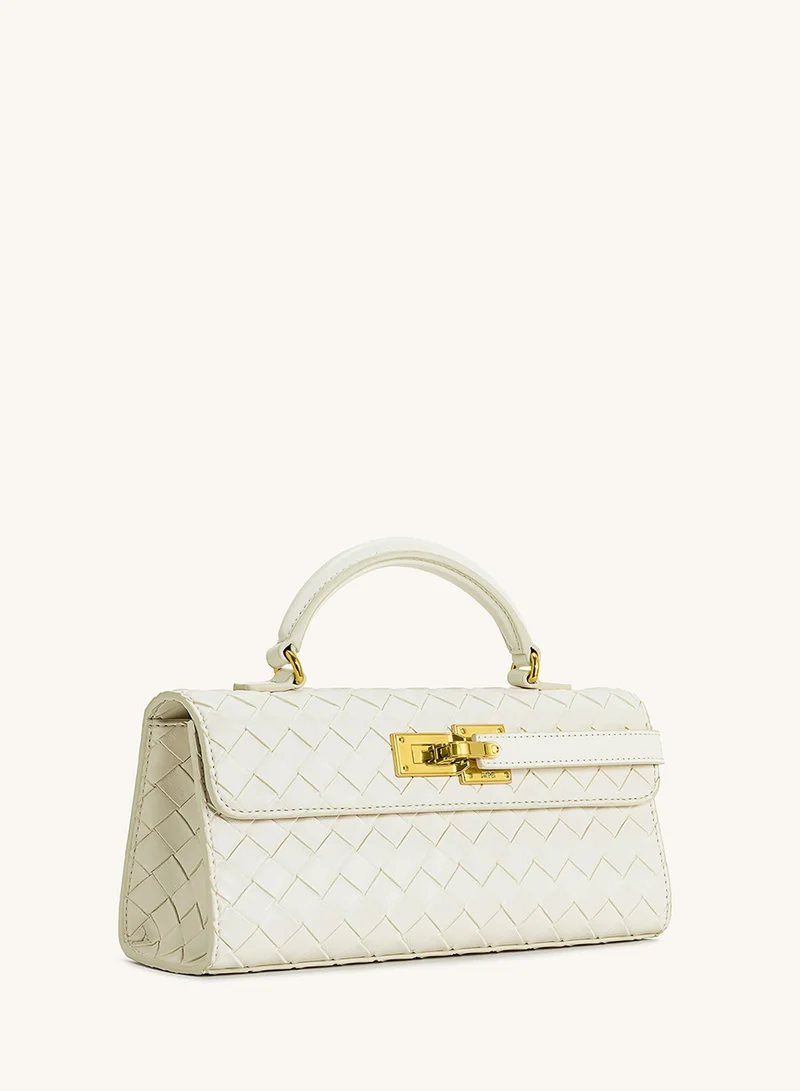 JW PEI Keyla Weave Top Handle Shoulder Bag