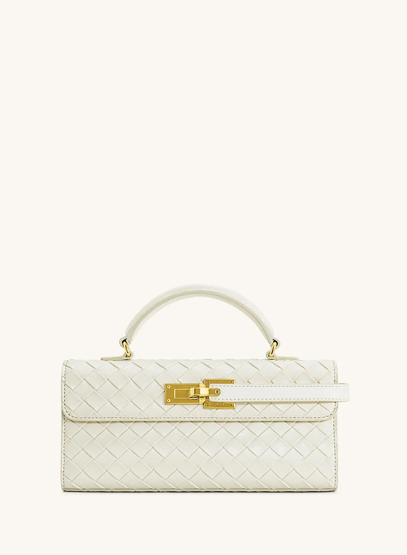 جيه دبليو بي Keyla Weave Top Handle Shoulder Bag