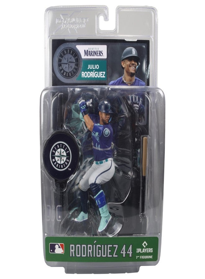 McFarlane Toys McFarlane Julio Rodriguez (Seattle Mariners) MLB 7"" Figure SportsPicks, OS - Image 2