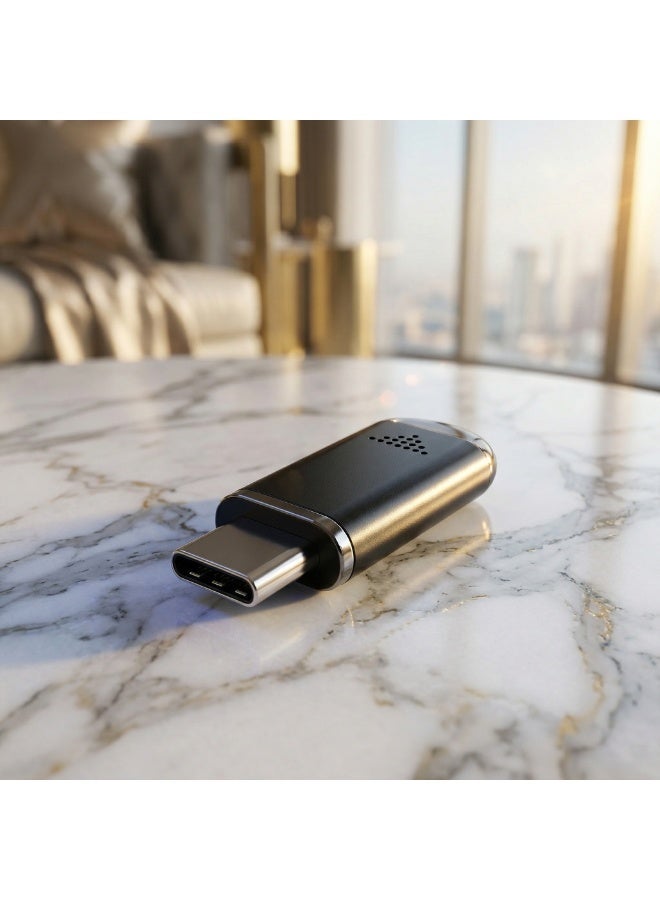 جهاز تحكم بالأشعة تحت الحمراء USB-C للهواتف الذكية، مرسل IR بتوصيل فوري، ريموت شامل للتلفزيون والمكيف والرسيفر، متوافق مع iPhone 15/16/17 وAndroid Type-C - Image 2