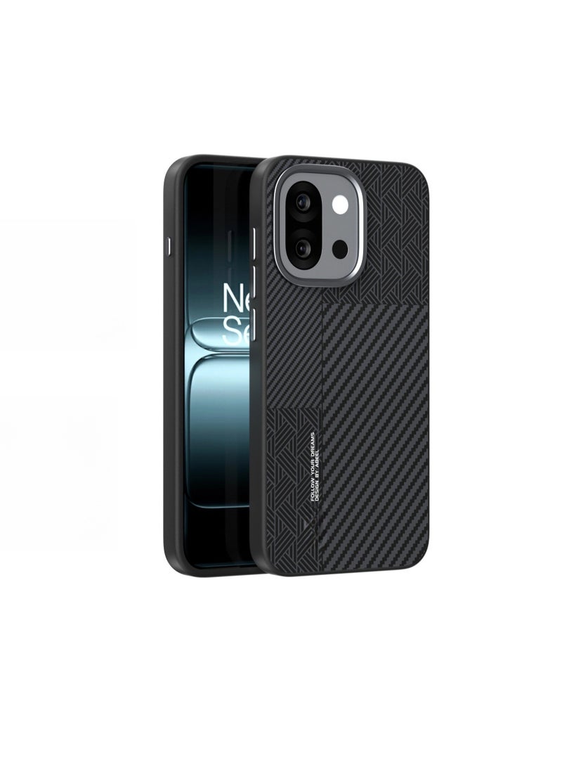 general Carbon Fibre Magnetic Case Compatible with OnePlus 13T with Invisible Magnetic, Slim Frosted Shock and Drop Protection Case for Wireless Charging - Image 1