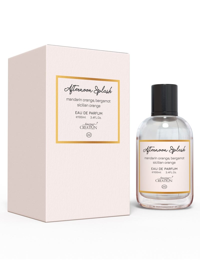 Amazing Creation Afternoon Splash EDP For Unisex 100ml