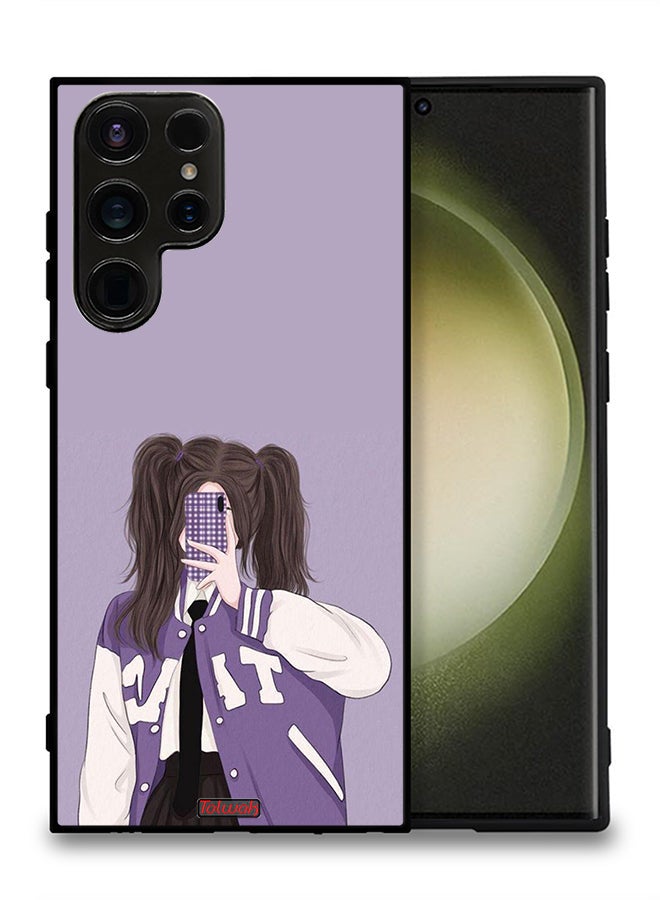 Tolwak Samsung Galaxy S23 Ultra 5G Protective Case Cover Making Selfie - Image 2
