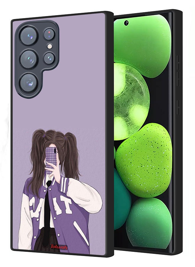 Tolwak Samsung Galaxy S23 Ultra 5G Protective Case Cover Making Selfie - Image 1