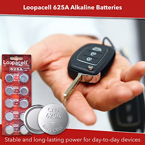 LOOPACELL 625A PX625A LR9 V625U PX625 Alkaline Battery - 1.5V Long Lasting Coin Cell Button Battery for Battery Powered Light Meters, Vintage Cameras, Small Flashlights, Car Keys - Image 2