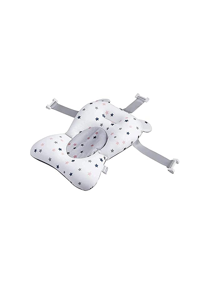 Excefore وسادة استحمام قابلة للتعديل غير قابلة للانزلاق دعم الاستحمام للأطفال الرضع وسادة استحمام للأطفال لحوض الاستحمام مقعد حصيرة لحوض الاستحمام لدعم استحمام الأطفال حديثي الولادة 0 12 شهر - Image 3