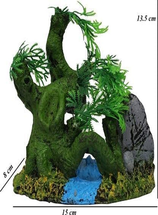 Mistletoe River Rock Decorative Aquarium Ornament | Suitable for Saltwater and Freshwater, Enhance Your Aquarium's Natural Environment - Image 2