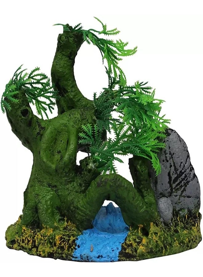 Mistletoe River Rock Decorative Aquarium Ornament | Suitable for Saltwater and Freshwater, Enhance Your Aquarium's Natural Environment - Image 1