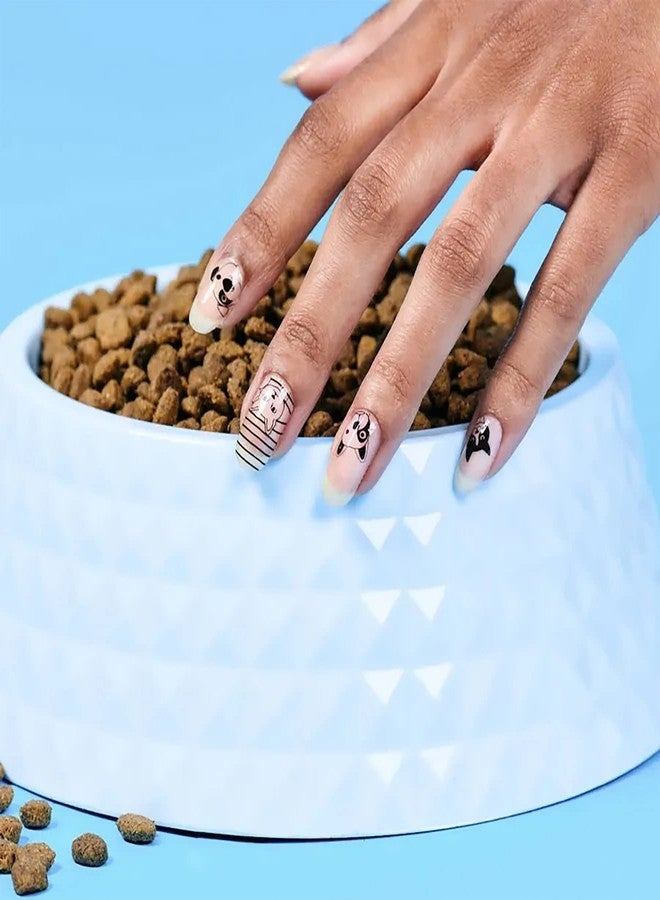 Color Street: Friends Furever (Clear overlay with cat & dog faces in black) - Image 5