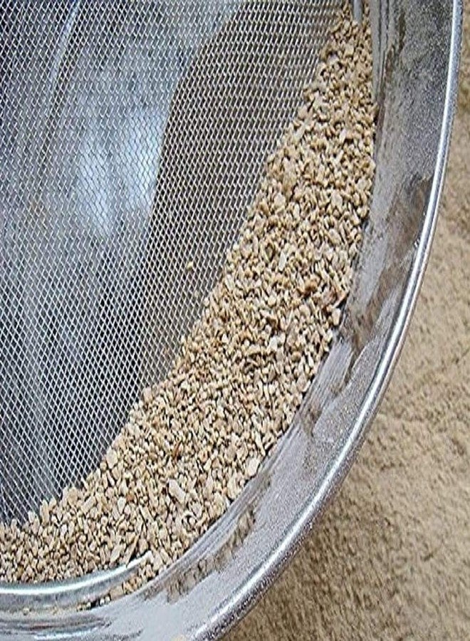 SYGNIUS مجموعة مناخل طعام من الفولاذ المقاوم للصدأ من سيجنيوس (منخل دقيق)  منخل دقيق  منخل سكر  أدوات مطبخ  منخل للخبز  منخل سكر بودرة  مجموعة من 3 قطع - Image 5