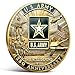 Touzanious 250th Anniversary US Army Commemorative Coin DoubleSided High Relief Design 17752025 Military Collector Coin Veteran Gift Patriotic Metal Challenge Coin Army - Image 3