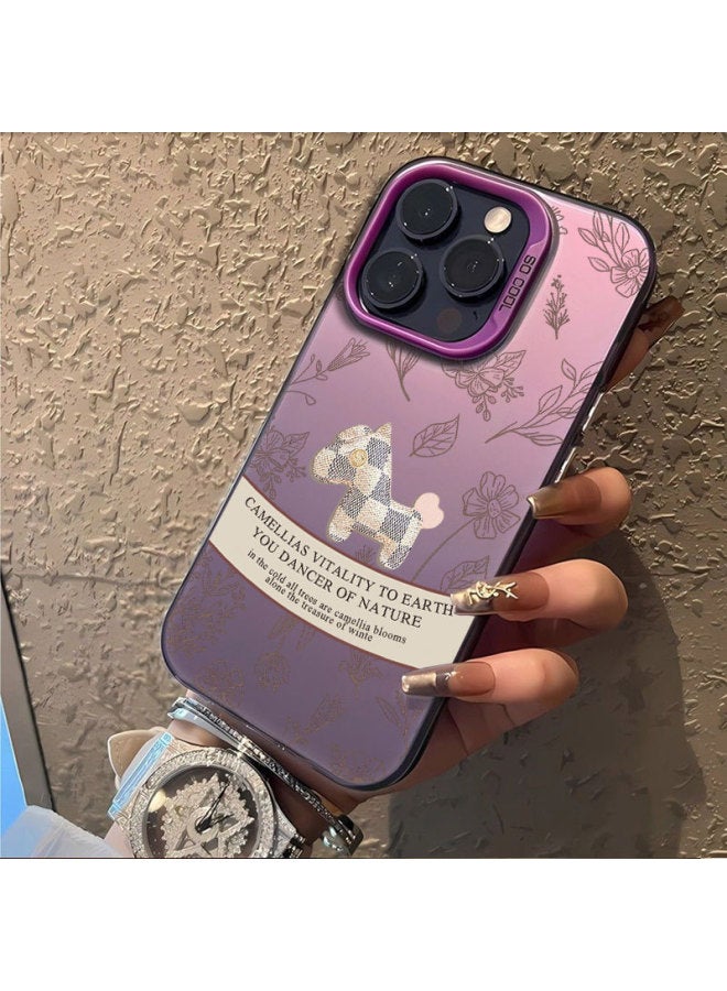Flower Pony Suitable For Apple 17 Phone Case Iphone17pro Cartoon Cute Style Anti-fall Protective Cover