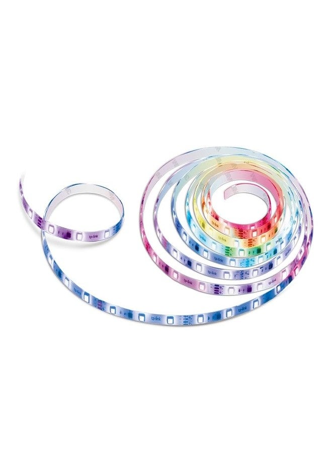 شريط إضاءة LED ذكي Tapo L920-5، 16 مليون لون RGBIC، متزامن مع الصوت، طوله 16.4 قدم، بقدرة 20.5 واط، يدعم تقنية Wi-Fi، متوافق مع Alexa وGoogle، طلاء PU مقاوم للماء والغبار بمعيار IP44، قابل للقص، لا يتطلب وحدة تحكم مركزية.