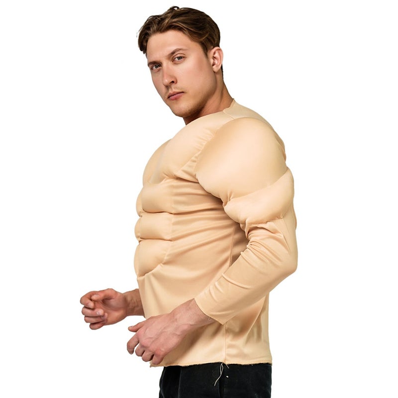DSplay Adult Muscle Shirt Costumes for Men - Image 3