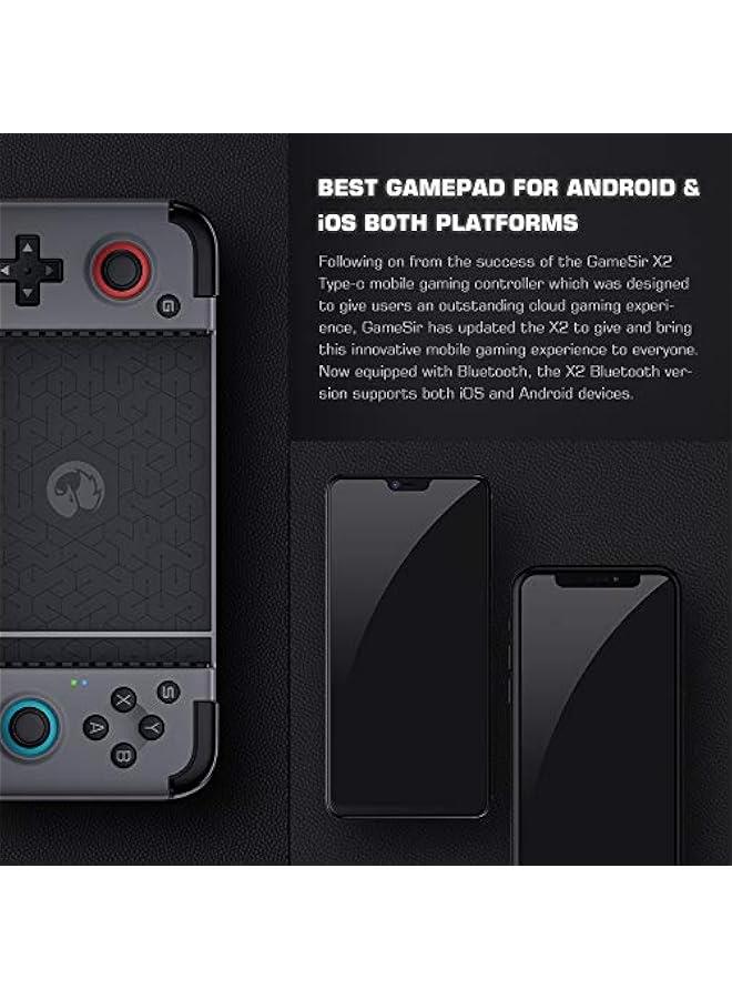 X2 Bluetooth Mobile Gaming Controller,Phone Controller for Android and iOS,Wireless Mobile Game Controller Grip Support Xbox Game Pass, xCloud, Stadia, Vortex and More - Image 2