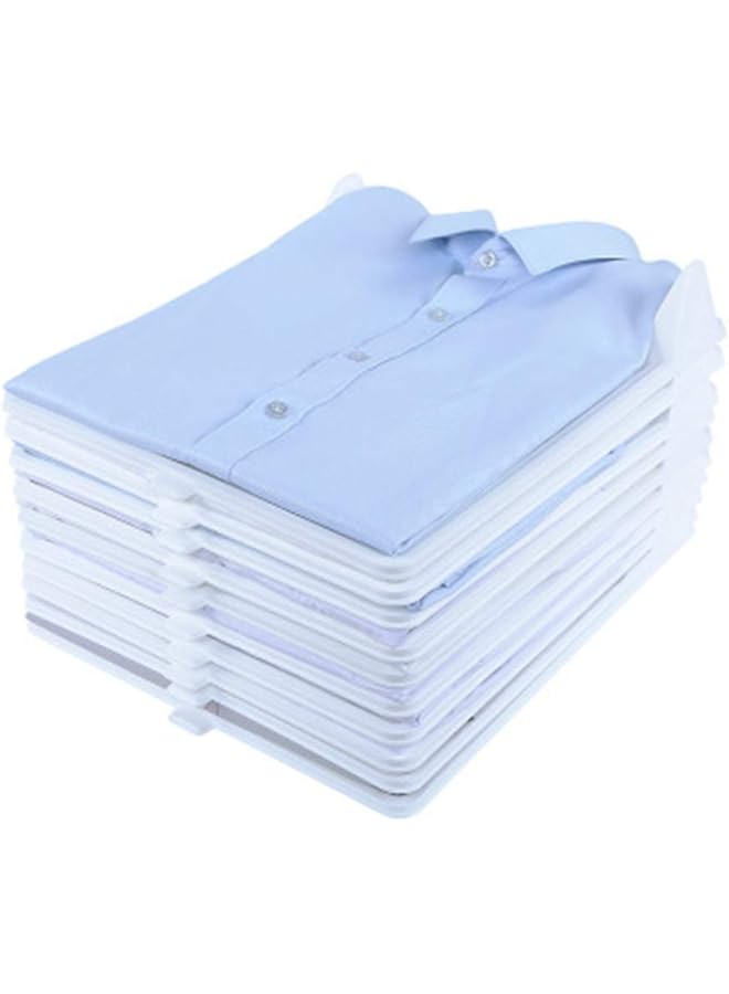 Green Tiger 20 Pack Shirt Organizer Clothing Dividers Stackable T Shirt Document Organize Lazy Folding Board Organizers without Messing Other Clothes for Closet - Image 1