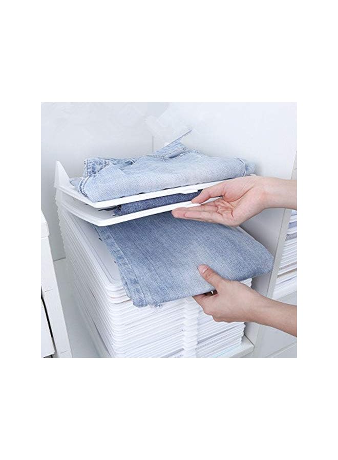 Green Tiger 20 Pack Shirt Organizer Clothing Dividers Stackable T Shirt Document Organize Lazy Folding Board Organizers without Messing Other Clothes for Closet - Image 2