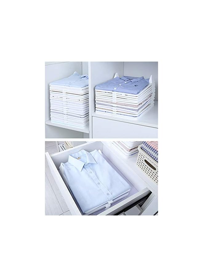 Green Tiger 20 Pack Shirt Organizer Clothing Dividers Stackable T Shirt Document Organize Lazy Folding Board Organizers without Messing Other Clothes for Closet - Image 4