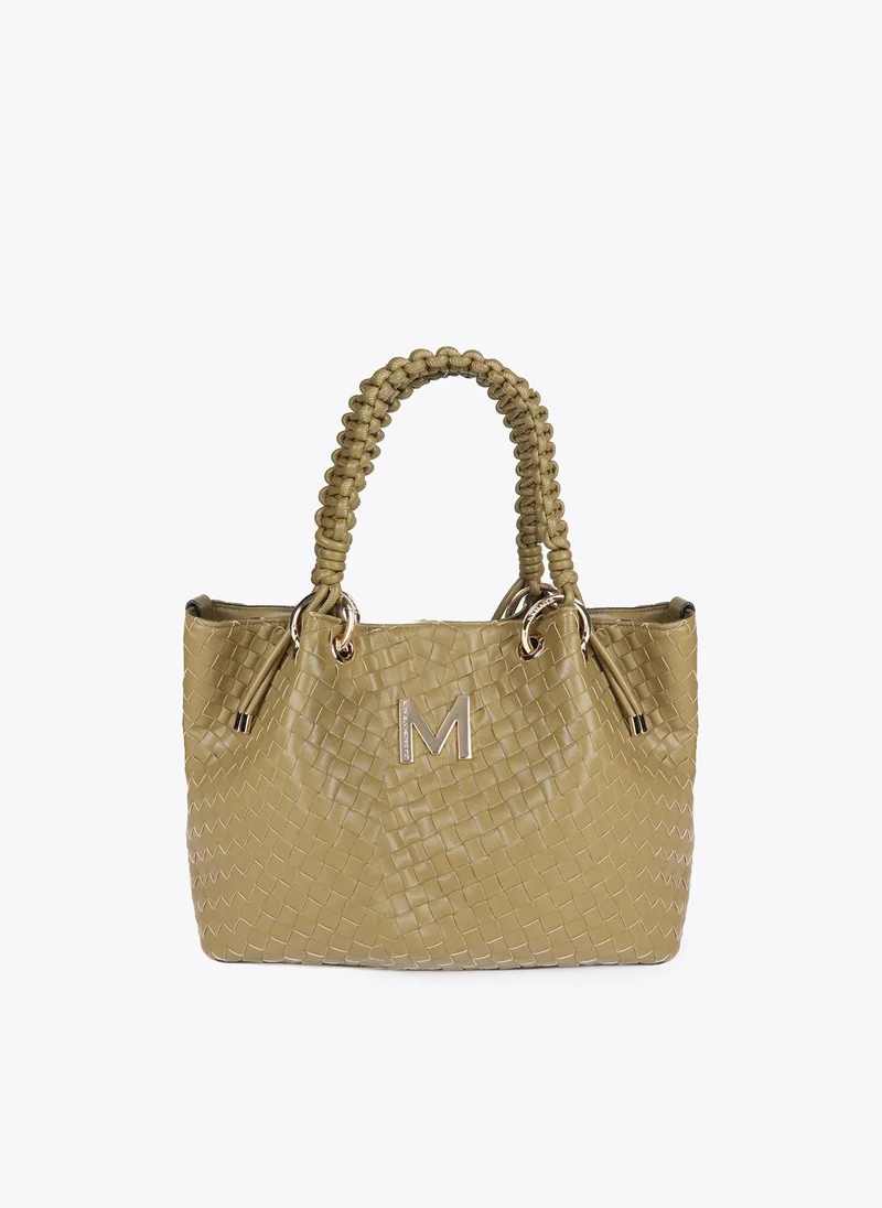 لولا كساديمونت حقيبة تسوق جلد صناعي مضفر