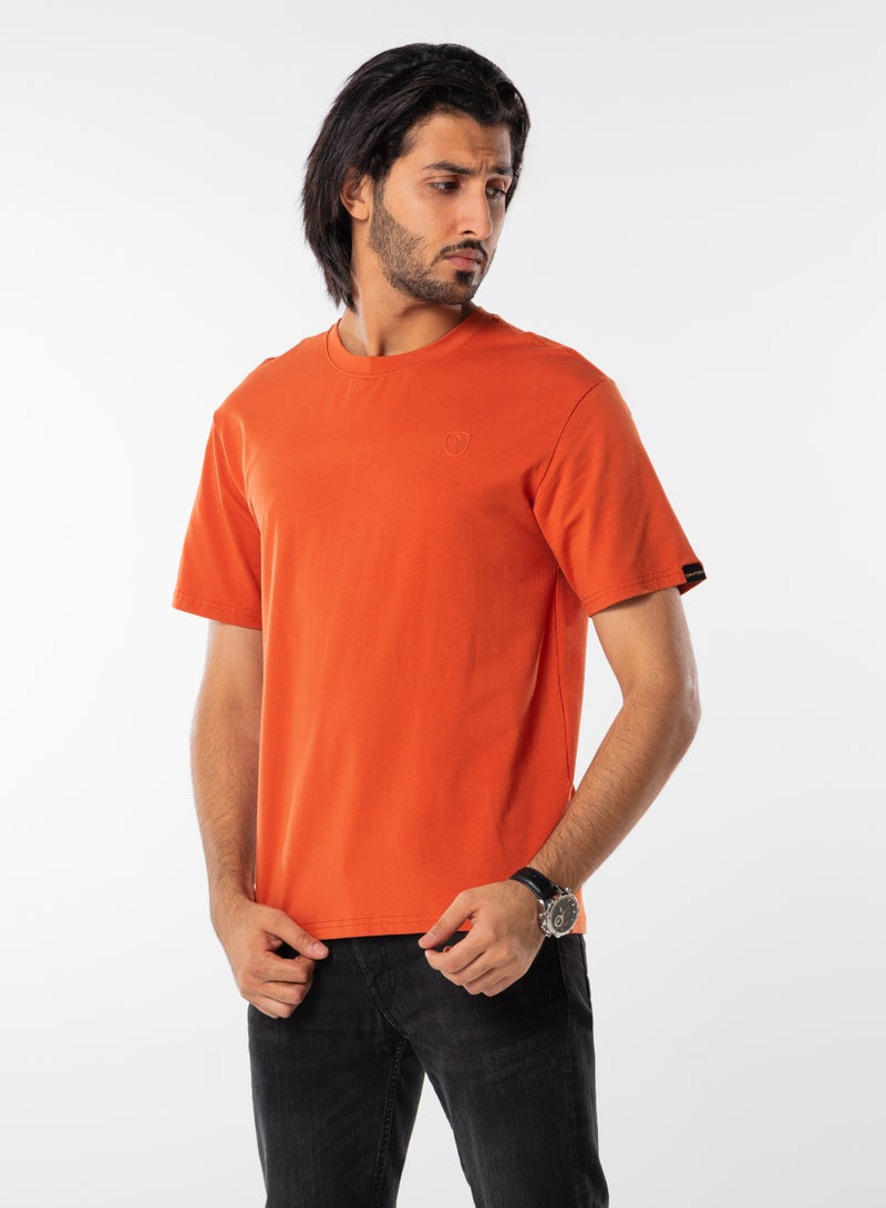 Dayton Men’s Crew Neck T-Shirt, Short Sleeve, Casual Style, Standard Fit - Image 1