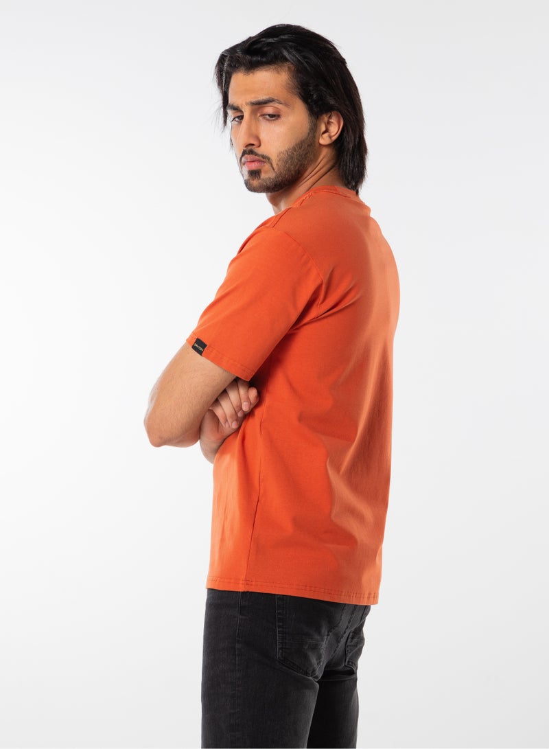 Dayton Men’s Crew Neck T-Shirt, Short Sleeve, Casual Style, Standard Fit - Image 2