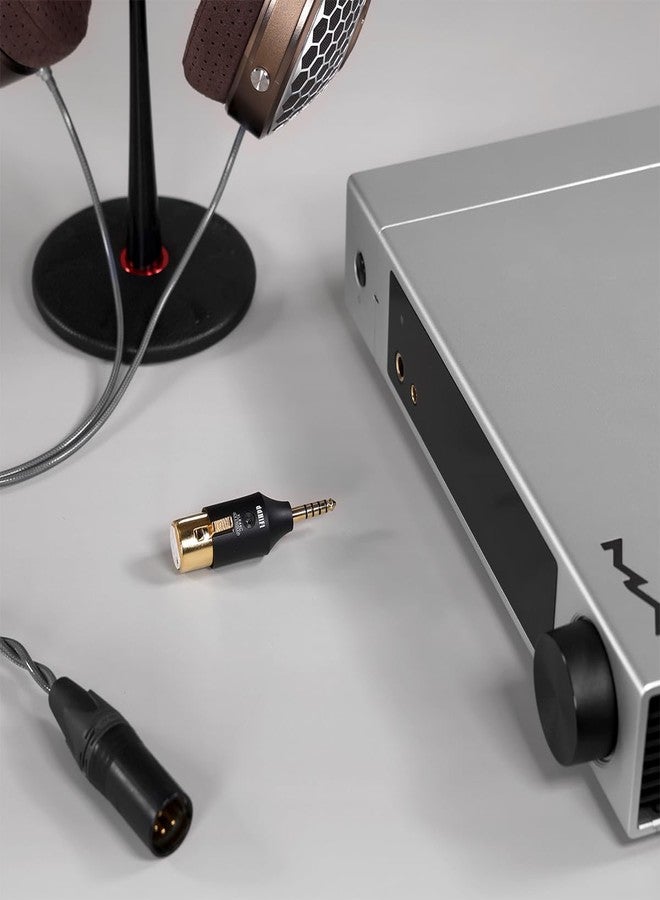 ddHiFi XLR44C Balanced XLR 4Pin to 4.4mm Adapter, Adapt Traditional XLR 4Pin Earphones Cables to 4.4mm Terminated Devices for Earphones - Image 3