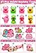 AMENON Valentines Day Gifts for Kids Teens 24 Pack Valentines Cards with Squeeze Animals Frog Dinisaur Toys Tongue Sticking OutSensory Fidget Toys for Boys Girls Classroom Exchange Prizes School Party Favor - Image 4