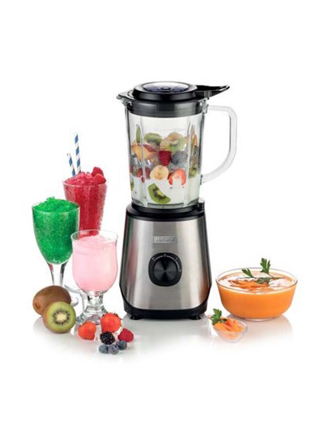 أريتي خلاط بدورق زجاجي مع مطحنة 1.5 L 1000.0 W C057970ARAS أسود/ فضي - Image 4