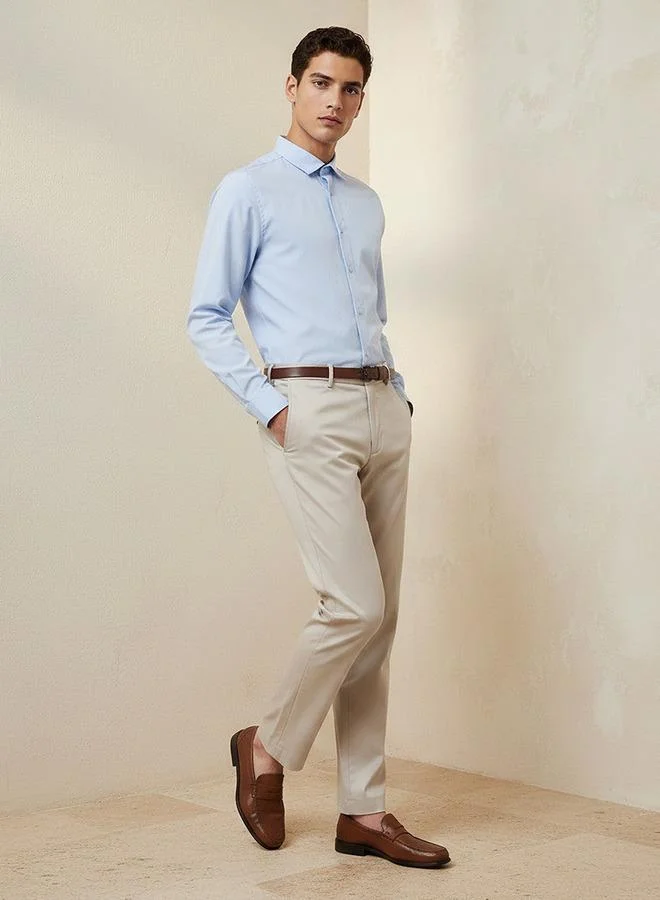 Splash FAV Beige Men Regular Fit Chinos for Men | Best Price UAE