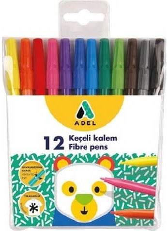 Felt Tip Pen 12 Colors 2220213001 - pzsku/Z102A4BC25EA361F3364EZ/45/_/1732609086/0575ba4f-dd77-4285-8e16-7a2b4aa535da