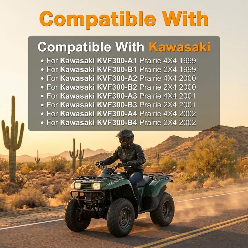 Tektall Carburetor for Kawasaki KVF300 ATV - Image 2