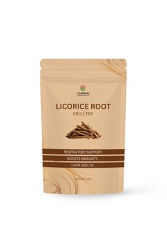 Luqmani Herbs Licorice Root Mulethi Raw 100 gm  - Image 1