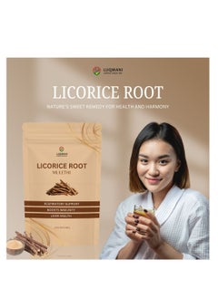 Luqmani Herbs Licorice Root Mulethi Raw 100 gm  - Image 4