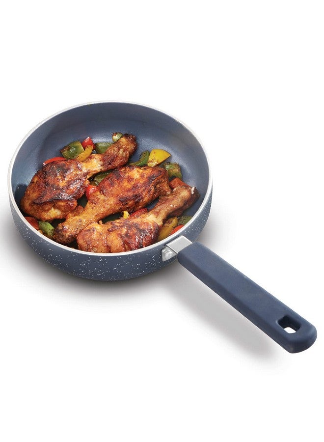 Hawkins Ceramic Nonstick Frying Pan, 17 cm Diameter, Induction Fry Pan, Granite Omlette Egg Pan, Fish Pan (ICF17) - Image 1