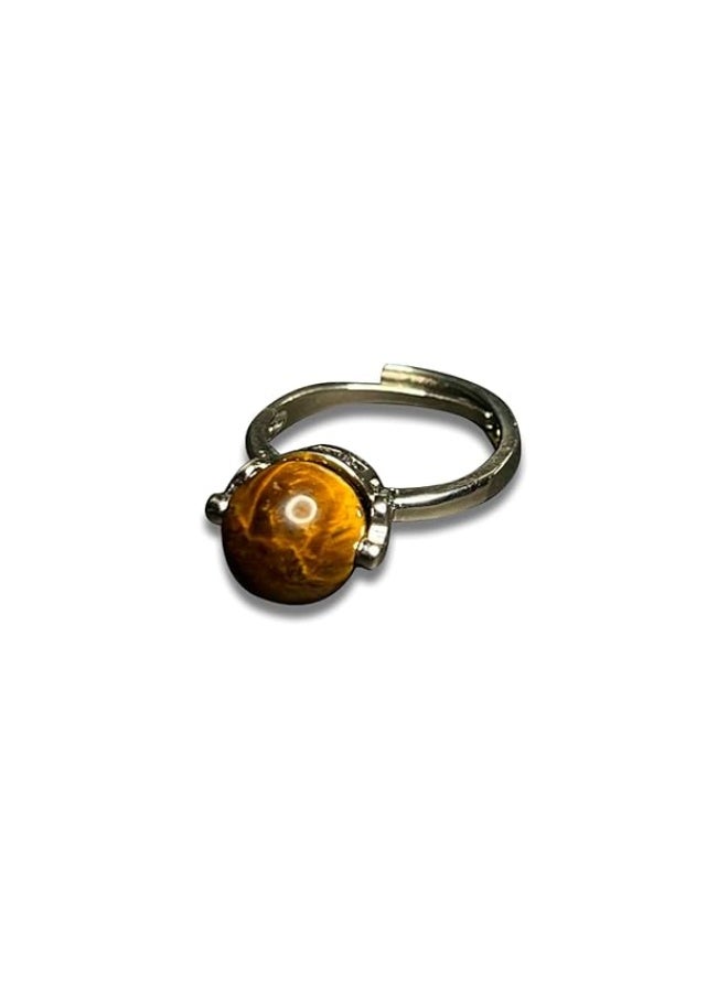 Studd Muffyn | Tiger Eye Ring | Tiger Eye Crystal - Image 1