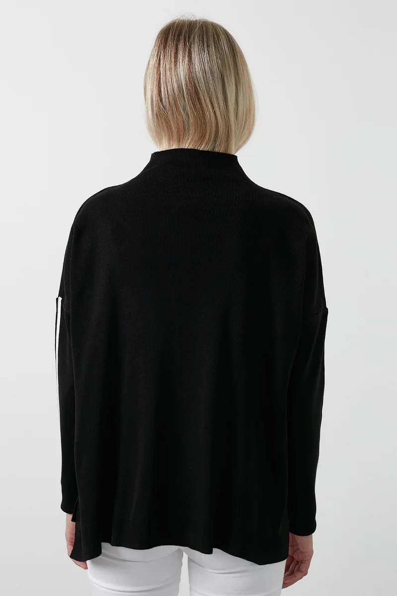 Lela Turtleneck Soft Acrylic Sweater Women's SWEATER 4614815