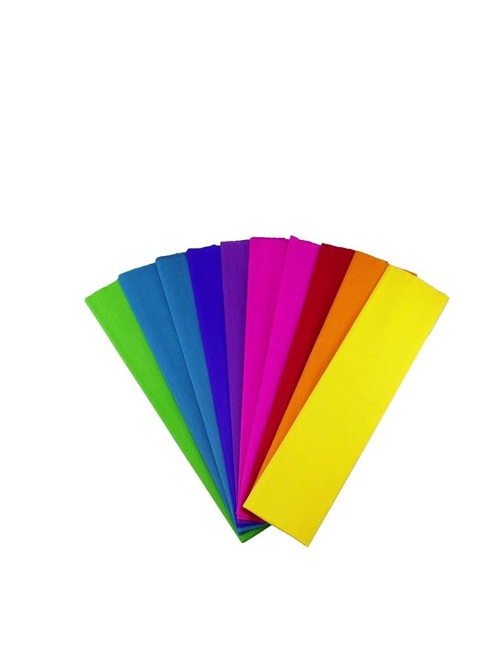 Flamingo Single Fold Crepe Paper 50cm×120cm Yellow Color - Image 2