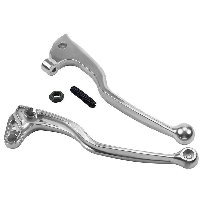 LOCOPOW LOCOPOW Front Brake Clutch Lever Compatible with Yamaha YZ80 YZ125 TW200 XT225 250 XT225 XT250 TTR250 XT350 XT600 TT600 Brake Handle  - Image 2