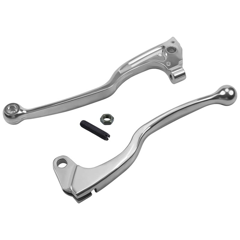 LOCOPOW LOCOPOW Front Brake Clutch Lever Compatible with Yamaha YZ80 YZ125 TW200 XT225 250 XT225 XT250 TTR250 XT350 XT600 TT600 Brake Handle  - Image 1