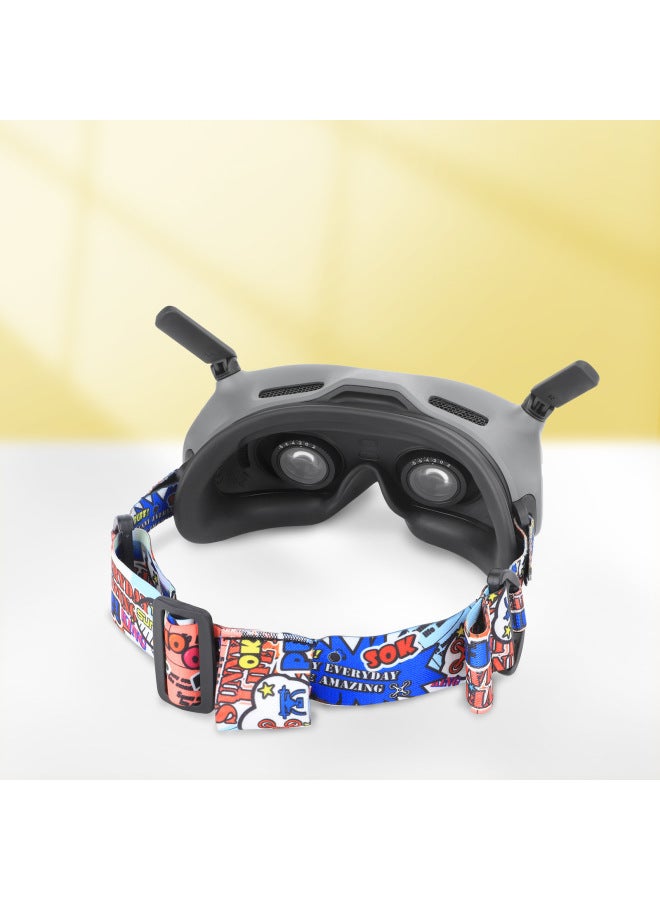 Sunnylife Suitable For Dji Avata Fpv Flying Glasses V2 Color Headband Fixed Elastic Strap Accessories - Image 2