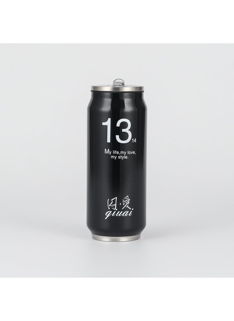 Generic - Stainless Steel Cola Can Insulated Cup with Straw 13 Lifetime] - Image 1