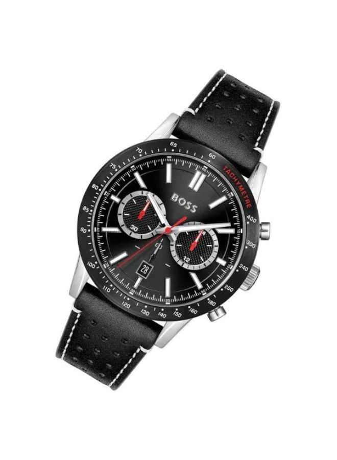 BOSS men’s analog leather watcH 1513920 - Image 2