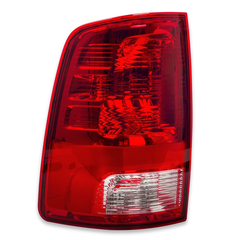RANSOTO Tail Light Compatible with 20092018 Dodge Ram 1500 2500 3500 Left Driver Side Rear Taillight Brake Lamp With Bulb Replaces CH2818124