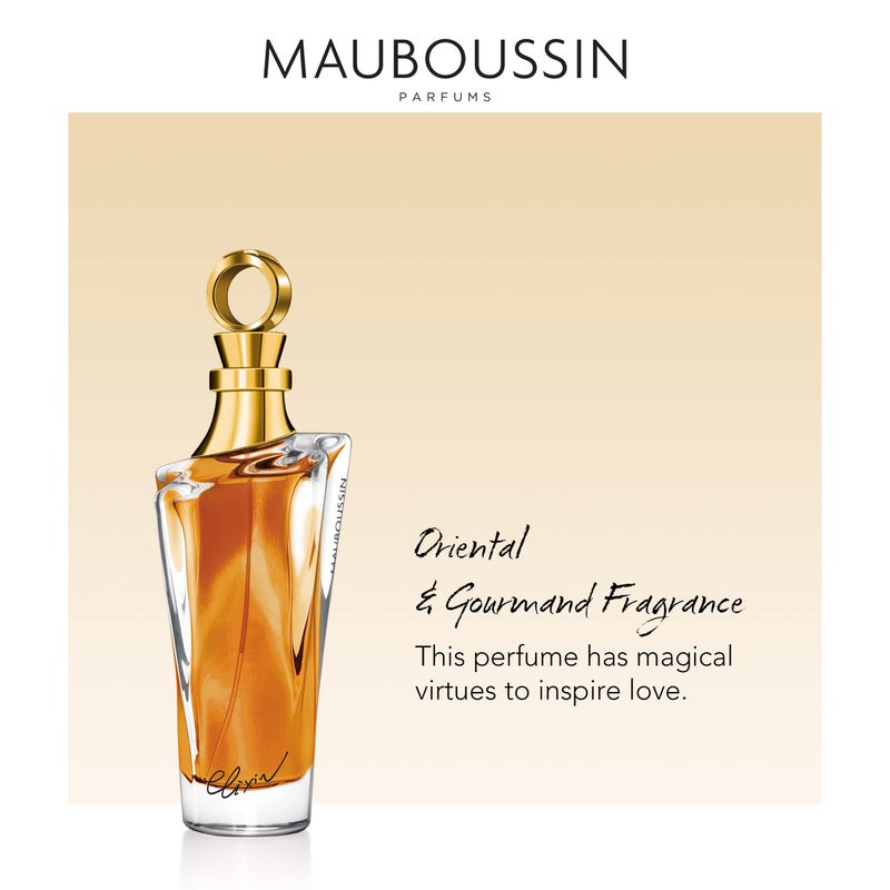 Mauboussin - Elixir Pour Elle 100ml (3.3 Fl Oz) - Eau de Parfum for Women - Floral & Oriental Scents - Image 3