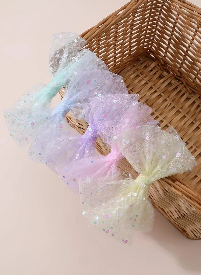 تايك تو Set of 5 - Mesh Bow Headband