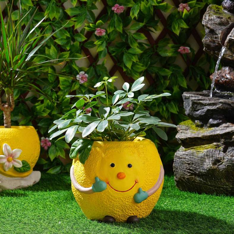 Pan Home وعاء الليمون - أصفر للأطفال