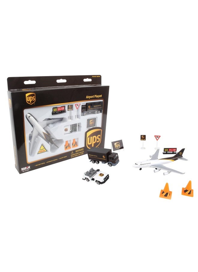 Daron Daron UPS Airport Playset, Brown  - Image 1