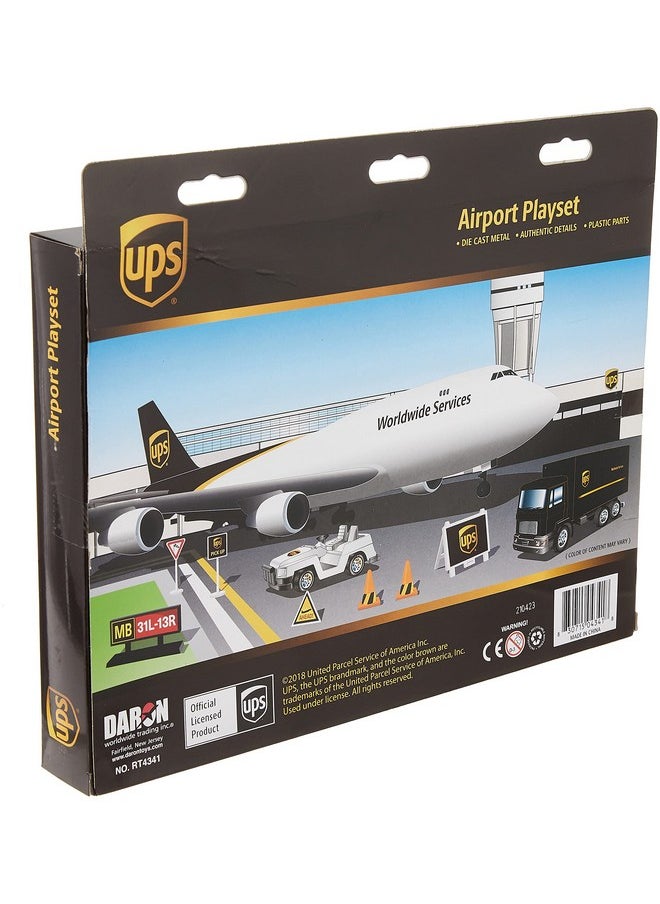 Daron Daron UPS Airport Playset, Brown  - Image 4