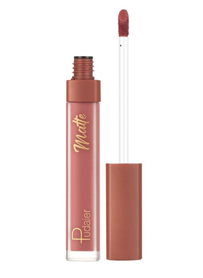 pudaier Pudaier Water Mist Liquid Lipstick: Rich Pigmentation & Hydrating Matte Finish Waterproof, Smudge-Proof, Long-Lasting Comfort – Shade 01#  - Image 2